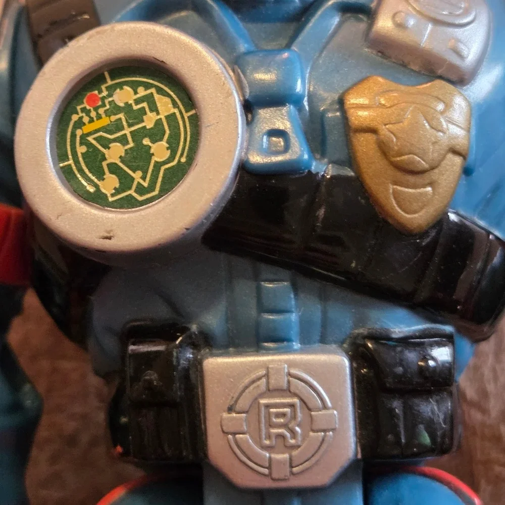 Mattel Rescue Heroes Billy Blazes Action Figure 1999 Blue Good 6in Vintage 77459